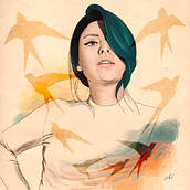 Mi Proyecto del curso: Retrato ilustrado con Procreate. Traditional illustration, Vector Illustration, Digital Illustration, and Portrait Drawing project by Gosseta Art - 05.19.2021