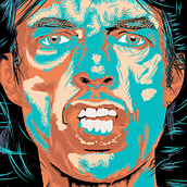 Mi Proyecto del curso: Técnicas de ilustración para retratos con Illustrator y Photoshop. Un proyecto de Ilustración tradicional e Ilustración digital de Herschel Krustofsky - 18.05.2021