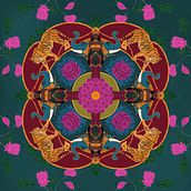 Indian art illustration . Een project van Traditionele illustratie,  Artistieke tekening y  Concept art van Praneeth Reddy - 18.05.2021