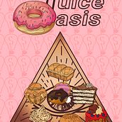 Dulce Oasis 🍩🍫_Identidad de Marca. Un progetto di Illustrazione tradizionale, Br, ing, Br, identit e Design di loghi di Sandra De Tena Gómez - 03.04.2021