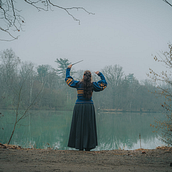 1890s ravenclaw. Costume Design project by Fabiana Lorenzi - 05.20.2021