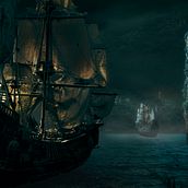 Port Royal. Projekt z dziedziny Concept art i Matte painting użytkownika Oscar Bermejo Tornero - 20.05.2021
