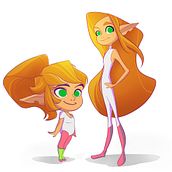 Design de Personagem para Portfólio. Animation, Character Design, and Character Animation project by Gabriel Assis - 05.18.2021