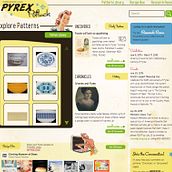 Pyrex Potluck web site for Corning Museum of Glass. Un projet de UX / UI, Développement web, HTML, CSS, JavaScript , et Conception mobile de Brian Hewitt - 20.05.2021