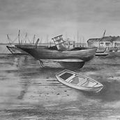 Boats. Traditional illustration project by andre gustavo - 01.12.1998