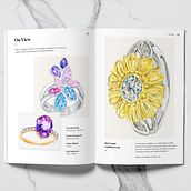 Anillos de acuarela. Watercolor Painting, Realistic Drawing, and Painting project by Aracely Mitsu - 05.21.2021