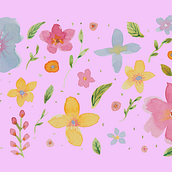 Flowers and botanicals: my final project. pd. I cannot stop!. Traditional illustration, Pattern Design, Watercolor Painting, and Botanical Illustration project by Carolina Gomez - 05.04.2021