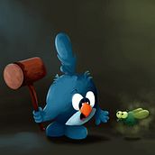 Mon projet du cours : Peinture numérique de personnages : illustrez avec de la lumière et de la couleur. Traditional illustration, Character Design, Digital Illustration, and Digital Painting project by Frederic Raillot - 05.21.2021