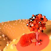 My project in 3D Animation with Cinema 4D and Redshift for Beginners course. 3D, 3D Animation, 3D Modeling, and 3D Design project by Amy Foad - 05.21.2021