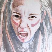 Il mio progetto del corso: Ritratto artistico ad acquerello. Fine Arts, Painting, Watercolor Painting, and Portrait Drawing project by Silvia Gilli - 05.22.2021