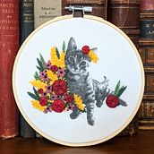 My project in Photo Embroidery on Fabric course. Fotografia, Colagem, Estampagem, Bordado, e DIY projeto de Ainsley Boyd - 13.05.2021