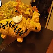 Mi Proyecto del curso: Diseño y creación de amigurumis. Un progetto di Artigianato, Design di giocattoli, Fiber Art, DIY e Uncinetto di Angélica Guanilo - 22.05.2021