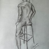 My project in Dynamic Figure Drawing course . Seni Rupa, Membuat sketsa, Gambar Pensil, Menggambar, Dan Gambar Realistis proyek oleh C A Soh - 05.22.2021