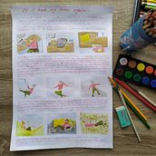 If I had my time again... . Traditional illustration, Comic, Stor, telling, Stor, board, and Narrative project by miri_dolezalova - 05.23.2021