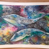 Mi Proyecto del curso: Técnicas modernas de acuarela. Traditional illustration, Fine Arts, Painting, and Watercolor Painting project by Lidia Salas Marquez - 05.23.2021