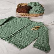 Mi Proyecto del curso:  Top-down: prendas a crochet de una sola pieza. Projekt z dziedziny Projektowanie mod,  Tkactwo, DIY, Sz i dełkowanie użytkownika Liz Torres - 17.05.2021