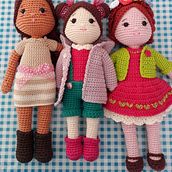 Mi Proyecto del curso: Amigurumi: diseño de ropa, pelo y complementos. Arts, Crafts, Fiber Arts, Crochet, To, and Design project by Teresa Escudero - 05.22.2021