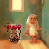 My project in Lighting Principles for Digital Painting course Ein Projekt aus dem Bereich Traditionelle Illustration, Digitale Illustration und Digitale Malerei von Ksenia Paromova - 24.05.2021