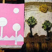 Mi Proyecto del curso: Tejido de tapices en telar de alto lizo. Arts, Crafts, Decoration, Fiber Arts, Photograph, Film, Video, and TV project by Sandra Murad - 05.22.2021