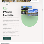 L'Agulla Prohibida. Un progetto di Web design e Web development di Curro Gavira - 24.05.2021