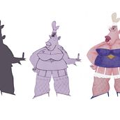 Mi Proyecto del curso: Fábrica de personajes ilustrado. Traditional illustration, Character Design, Digital Illustration, Children's Illustration, and Narrative project by pablo_agdl - 05.24.2021
