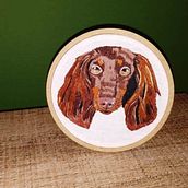 Meu projeto do curso: Needle painting para principiantes. Embroider, and Naturalistic Illustration project by Tatira Paulino - 05.20.2021