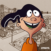 Ilustração - Dudu (Du, Dudu e Edu). Un projet de Illustration traditionnelle de Gabriel Ribeiro - 29.11.2020