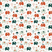 Basic Pattern from my prompts. Un proyecto de Ilustración tradicional y Diseño de Ishrat Shazran - 28.04.2021