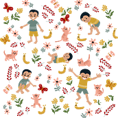 My project in Vector Pattern Illustration for Beginners course @saratomate. Design, Traditional illustration, Pattern Design, and Printing project by Shalini Soni Mazumdar - 05.18.2021