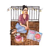 My project in Illustration and Character Development with Watercolor course. Un projet de Illustration traditionnelle, Conception de personnages, Peinture , et Aquarelle de Dorota Osiejuk - 26.05.2021