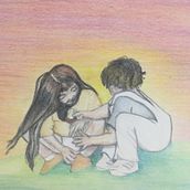 interpretacion de foto. Artistic Drawing, and Children's Illustration project by Macarena Saracho - 05.19.2021