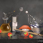 my project in Realistic painting and illustration in procreate. Een project van Traditionele illustratie van Charlotte Gomez - 26.05.2021