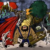 Mi Proyecto del curso: Ilustración digital de fantasía y ciencia ficción. Un progetto di Illustrazione tradizionale e Illustrazione digitale di carlos cornejo rodriguez - 25.05.2021