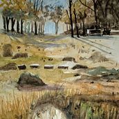 Mein Kursprojekt: Natürliche Aquarelllandschaften. Fine Arts, Painting, and Watercolor Painting project by Edwin Kremm - 05.27.2021