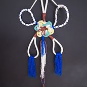 Meu projeto do curso: Repertório de nós de macramê. Accessor, Design, Arts, Crafts, Fiber Arts, and Macramé project by dina calado - 05.27.2021