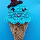 Ice cream. Crochet project by lesyapetrushenko - 05.27.2021