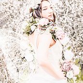 My project in Floral Headpiece: Using Flowers to Create Accessories course. Accessor, Design, Fashion Design, and DIY project by Angel M Schwabe - 05.02.2021