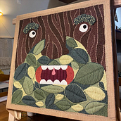 My first project in Punch Needle XL Embroidery course . % Sara Cunha tarafından hazırlanan Nakış, Dekoras, Ve on projesi - 05.27.2021