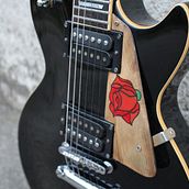 DIBUJOS SOBRE PICKGUARDS COMO LIENZOS. Arts, Crafts, Fine Arts, and Music project by Diego Fiuza - 05.28.2021