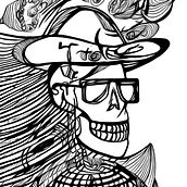 BESTIAS, DEMOS, ALIENS  Y OTRAS CRIATURAS. Fine Arts, and Drawing project by Diego Fiuza - 05.28.2021