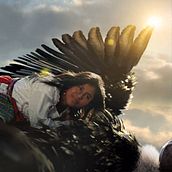 Condor se enamora de mujer. Un proyecto de 3D, Cine, vídeo, televisión, VFX y Postproducción audiovisual de Miguel Casso - 28.05.2021