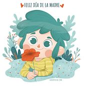 Niño con flor. Een project van Traditionele illustratie, Ontwerp van personages, Kinderillustratie y Redactionele illustratie van Diana Vicedo - 28.05.2021