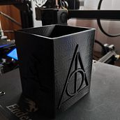 Porta Lapices "Harry Potter". 3D, Industrial Design, Product Design, 3D Modeling, and 3D Design project by Christian Palacios A - 05.01.2021