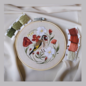 Needlepainting naturaleza. Bordado, Criatividade, Costura, Instagram, DIY, e Fotografia do produto projeto de lgablan - 28.05.2021