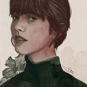 Mi Proyecto del curso: Retrato ilustrado con Procreate. Traditional illustration, Vector Illustration, Digital Illustration, and Portrait Drawing project by María Gigante Caraballo - 05.28.2021