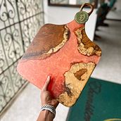 Tabla De Servir Islas En Madera Y Resina Epoxi . Arts, Crafts, Design, and Woodworking project by Daniel Lozano Uribe (Boreal Bros) - 05.11.2021
