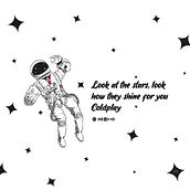 Astronauta Ein Projekt aus dem Bereich Traditionelle Illustration von Miriam Nicté-Há Olmos Puebla - 26.05.2021