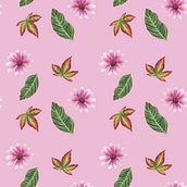 Meu projeto do curso: Aquarela botânica para estampados. Traditional illustration, Pattern Design, Watercolor Painting, and Botanical Illustration project by Carol Silvestrini - 05.28.2021