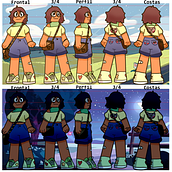 Meu projeto do curso: Design de personagens para animação com Photoshop. Un progetto di Animazione, Character design e Animazione di personaggi di João Vitor Jeronymo Goulart - 29.05.2021