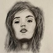 My project in Artistic Charcoal Portraiture: Creating Atmosphere course. Traditional illustration, Fine Arts, Drawing, Portrait Drawing, Realistic Drawing, and Artistic Drawing project by lkhamilton4 - 05.29.2021